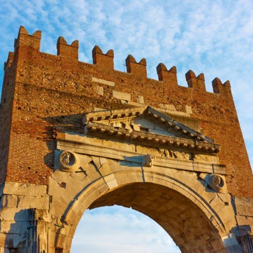 arch-augustus-ancient-roman-gate-rimini-italy